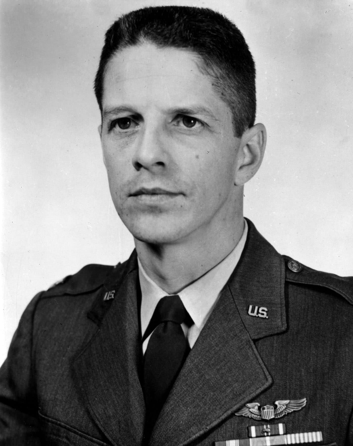 Portrait of Major Rudolf Anderson Jr., U-2 pilot killed over Cuba in 1962