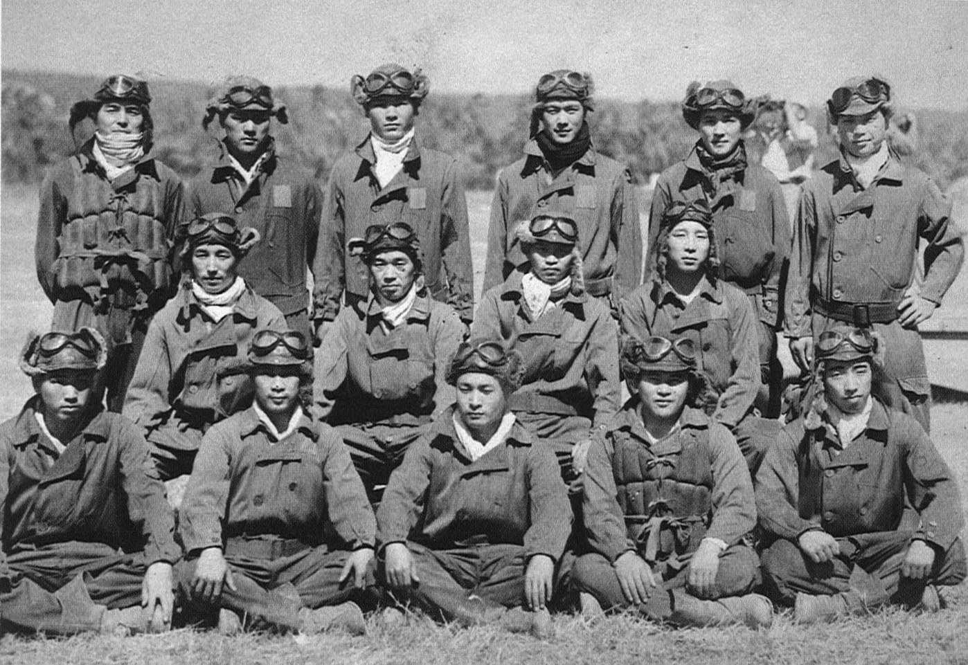 Tainan Kokutai pilots at Lae, June 1942