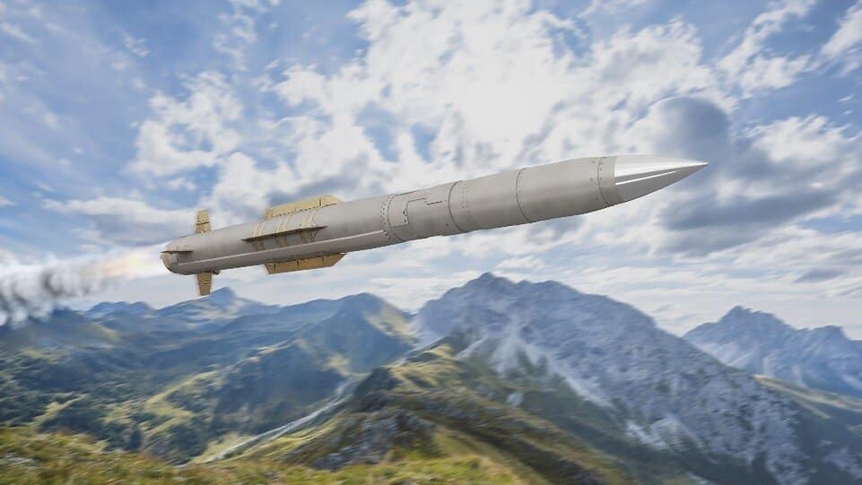 Lockheed Martin PAC-3 ACE interceptor rendering