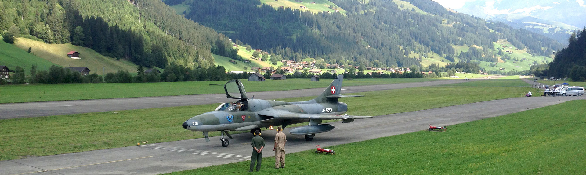 Hawker Hunter - Jagdflugzeug und Jagdbomber