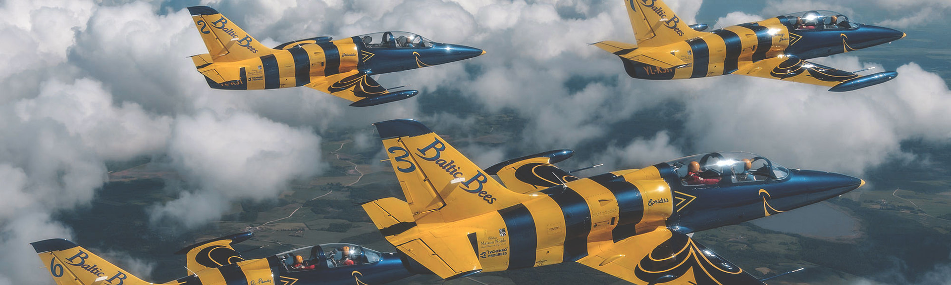 l-39-riga-baltic-bees-21 Hawker Hunter - Jagdflugzeug und Jagdbomber