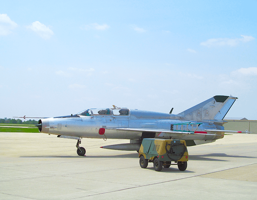 MiG-21-flight2 L-39 Albatros fliegen