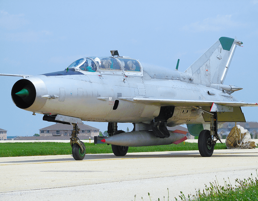 MiG-21 head mobile L-39 Albatros fliegen