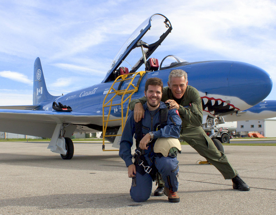 T-33 Trainingsjet aus Kanada