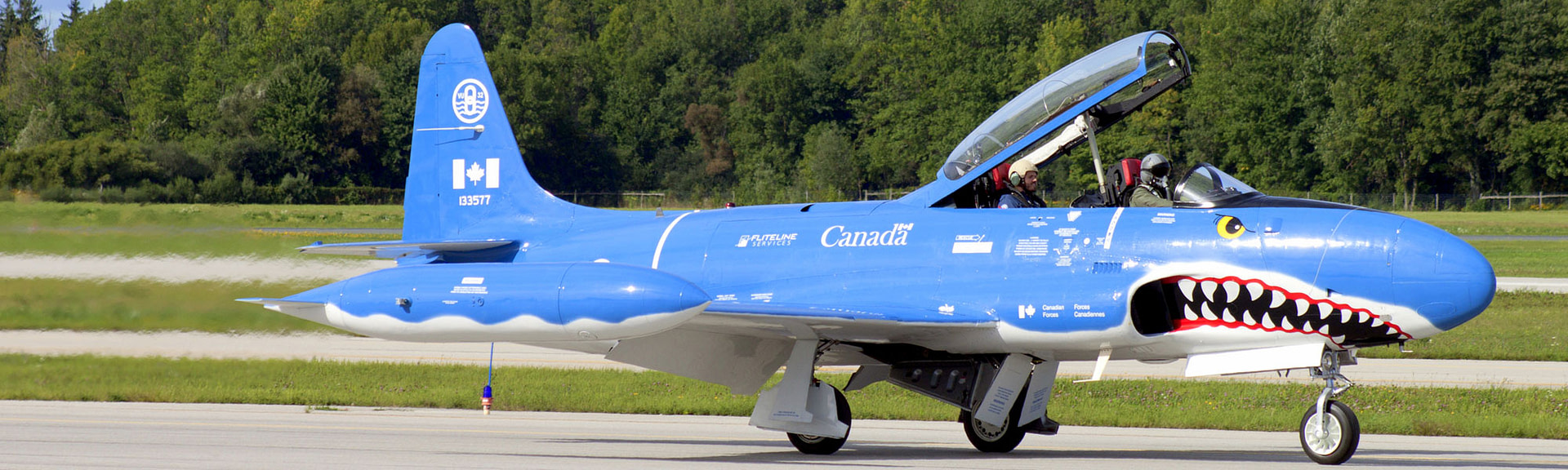 T-33 Trainingsjet aus Kanada