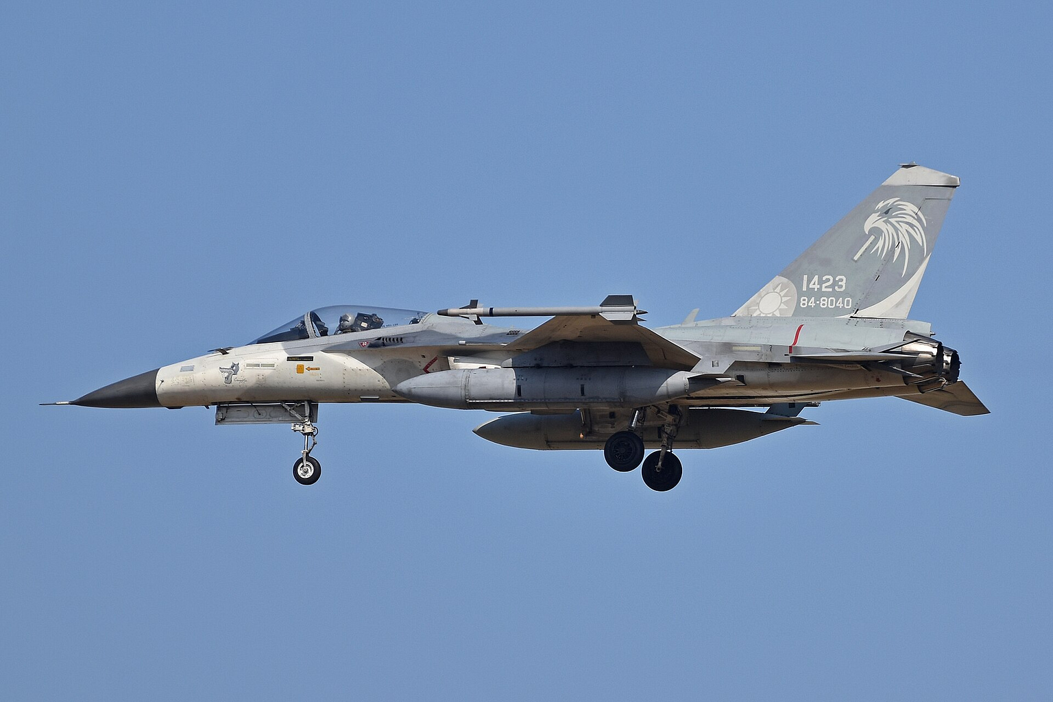 Upgraded AIDC F-CK-1C Ching-Kuo, the single-seat MLU variant. Photo: HawkeyeUK / Wikimedia Commons (CC BY-SA 4.0).