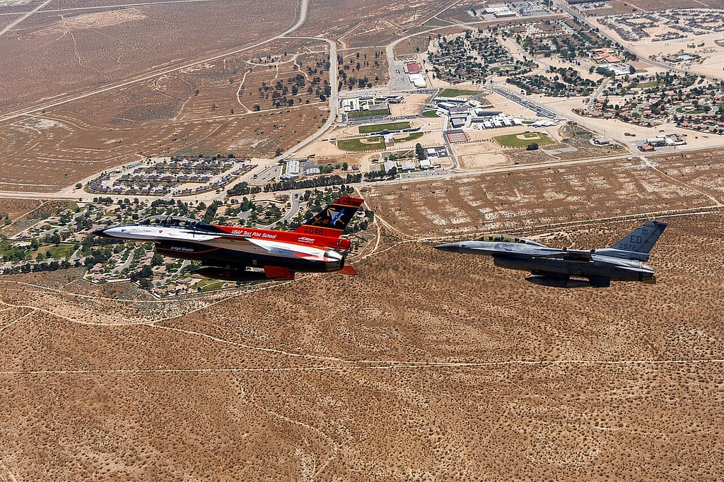 X-62A VISTA in flight