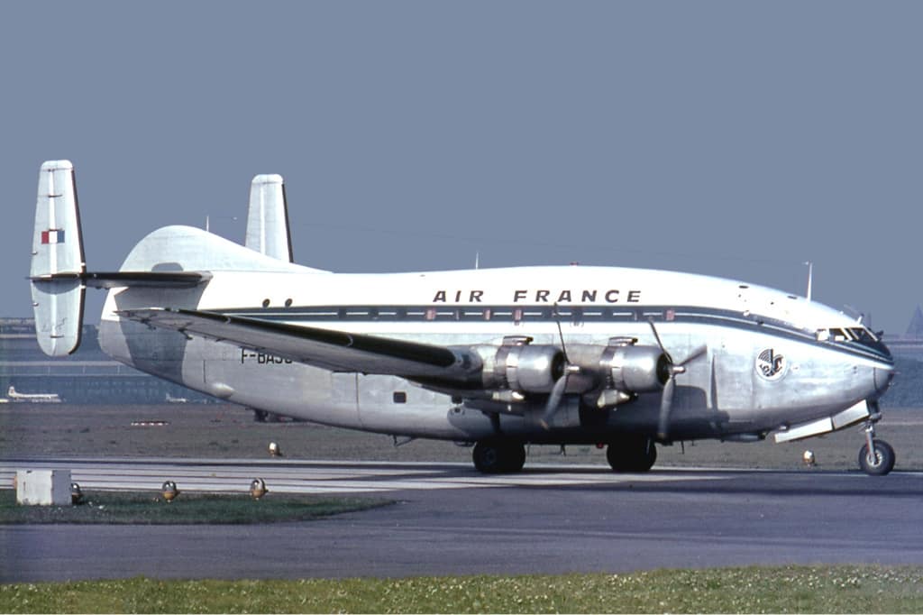 Air France Breguet 763 Provence double-deck airliner