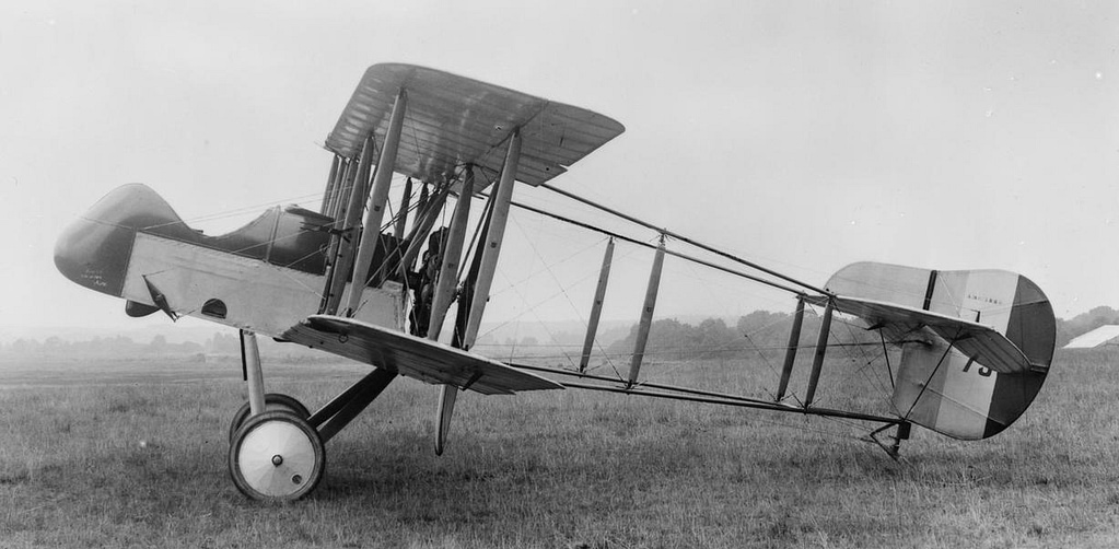 Airco DH.2 scout of the Royal Flying Corps on the Western Front, 1916