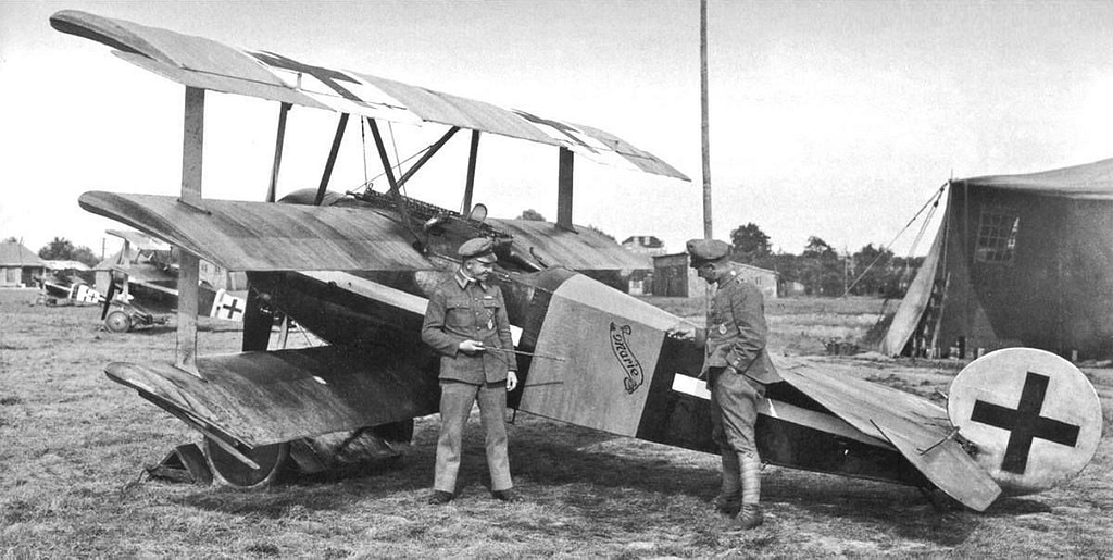 Fokker Dr.I Triplane of a German Jasta