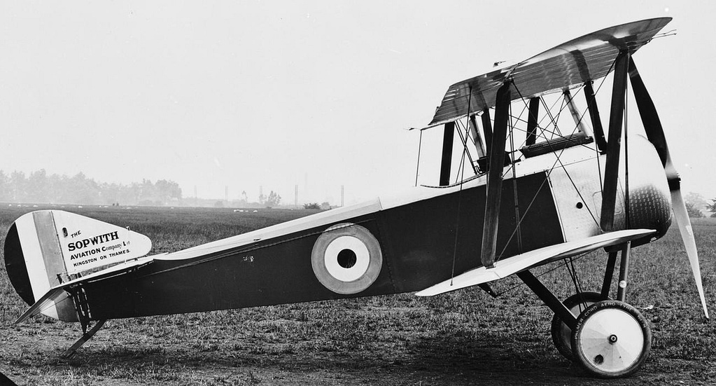 Sopwith Pup of 1916, side view