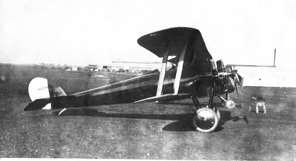 Nieuport 28 at the U.S. 3rd Aviation Instruction Center, Issoudun, France