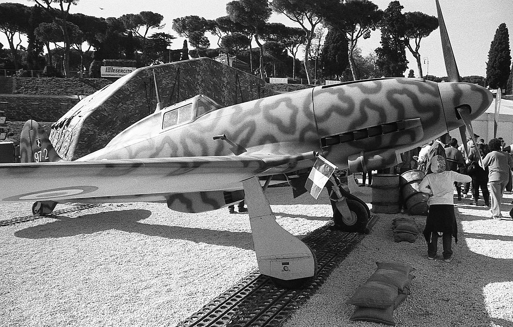 Macchi C.205 Veltro displayed in Rome, 2011