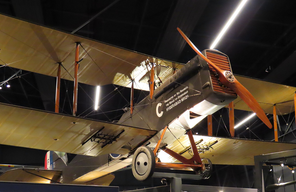 An Airco DH.9A “Ninak” at the RAF Museum, Hendon — the redeemed, Liberty-engined version t