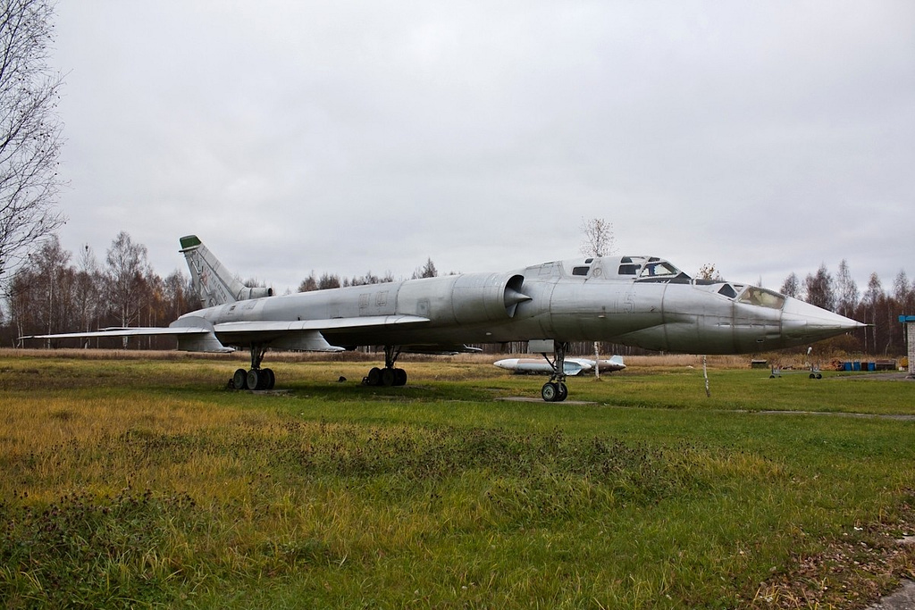 The two-seat Tu-128UT trainer, with the added stepped instructor cockpit.