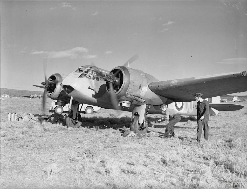 Bristol Blenheim of No. 211 Squadron RAF in Greece, 1941