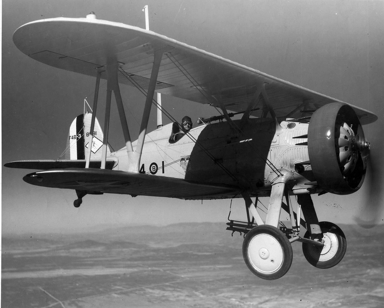 Boeing F4B-4, the US Navy and Marine Corps version. Photo: SDASM, public domain.