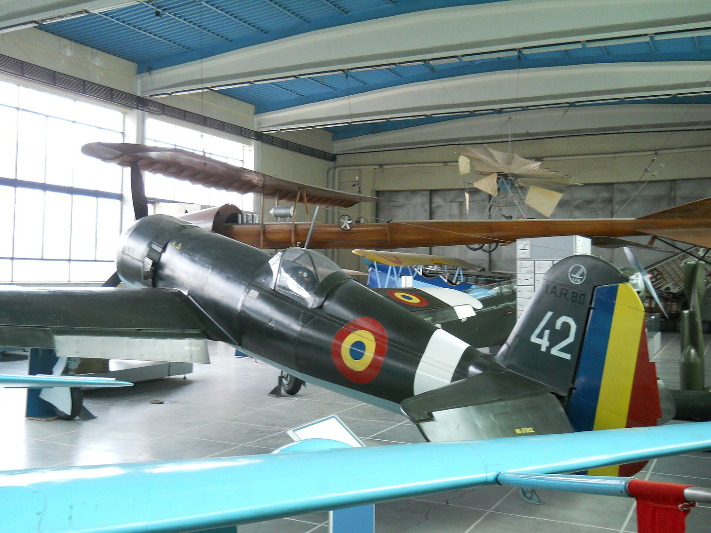 An IAR 80 reproduction aircraft