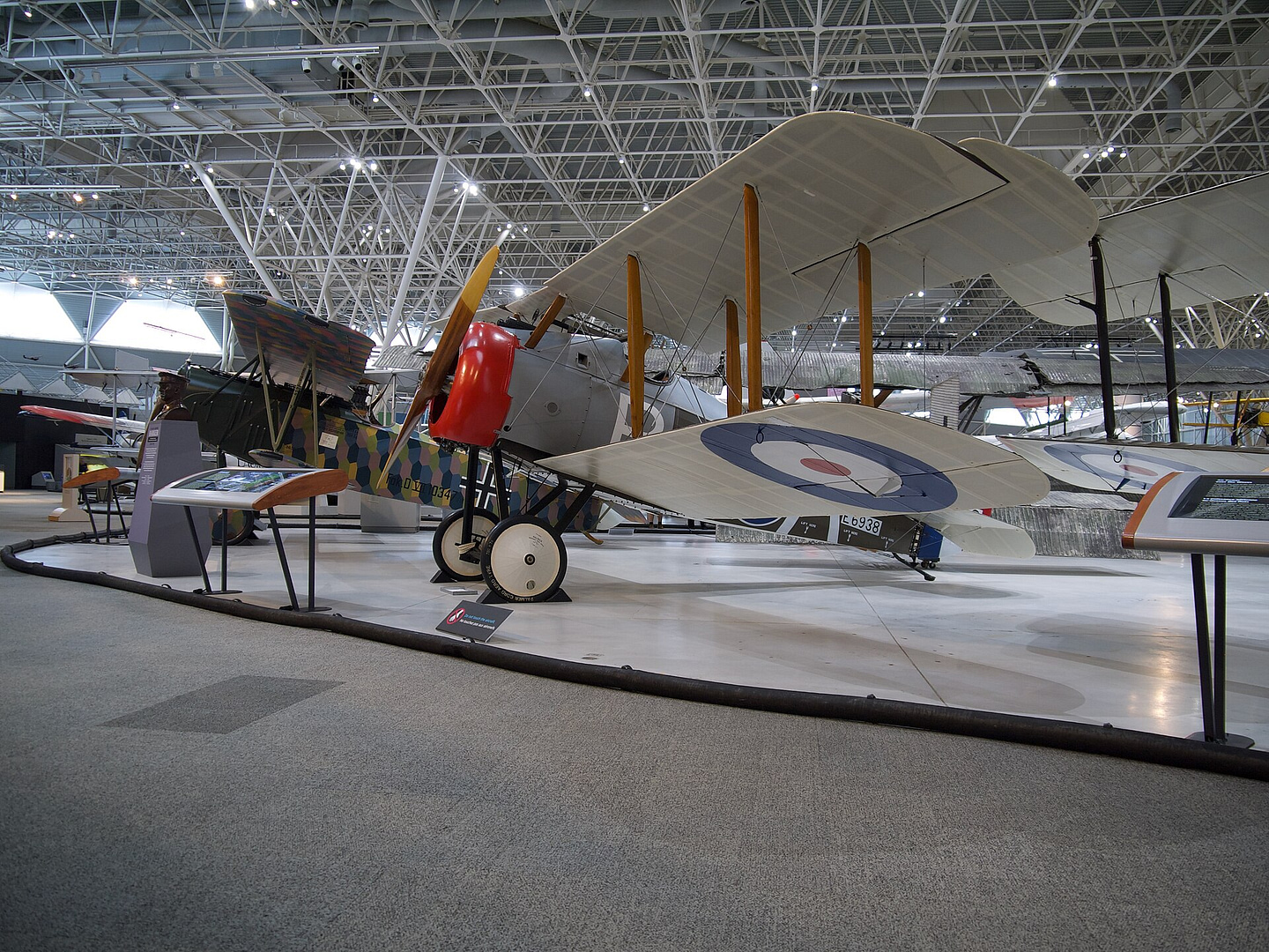 Genuine original Sopwith Snipe E6938 at the Canada Aviation and Space Museum