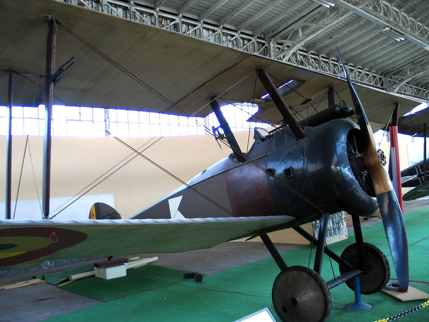 Sopwith Camel on display in Brussels, Belgium