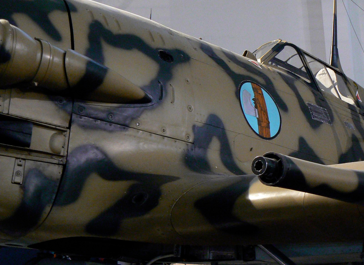 Macchi C.205 V on display at the Museo della Scienza, Milan