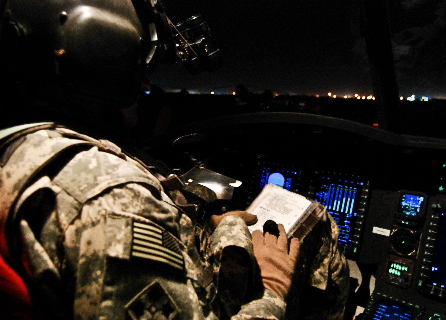 CH-47F Chinook helicopter of the 4th Infantry Division in Iraq