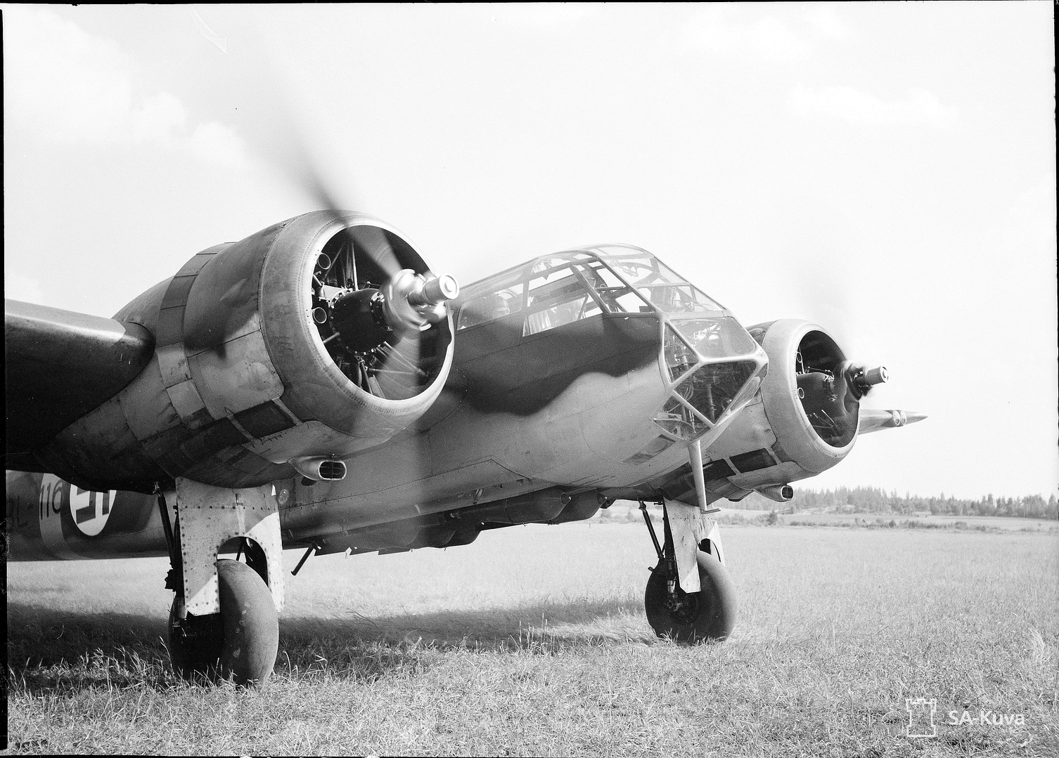 Licence-built Bristol Blenheim of the Finnish Air Force