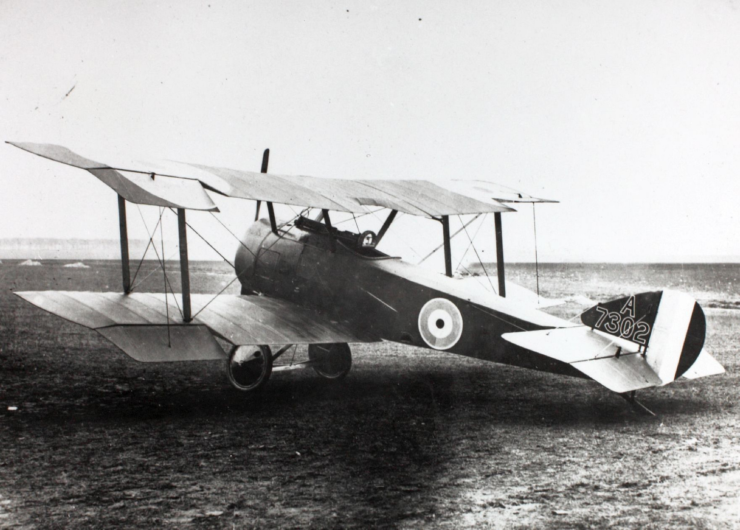 Sopwith Pup serial A7302