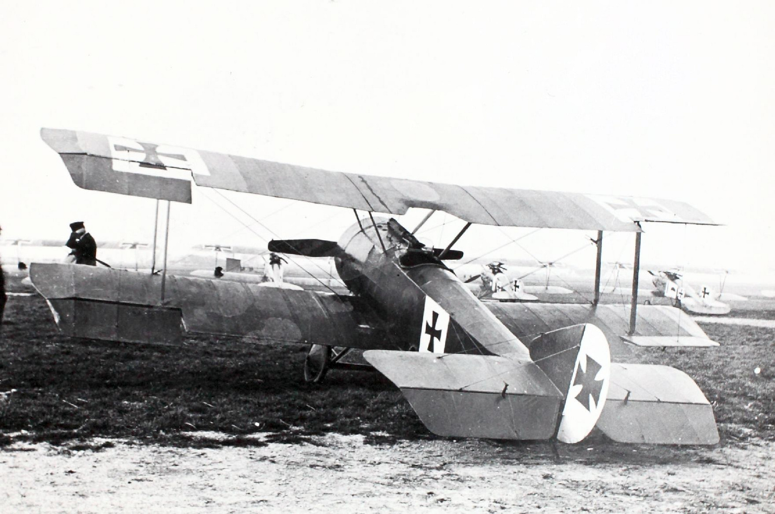 A Sopwith Pup captured during the First World War