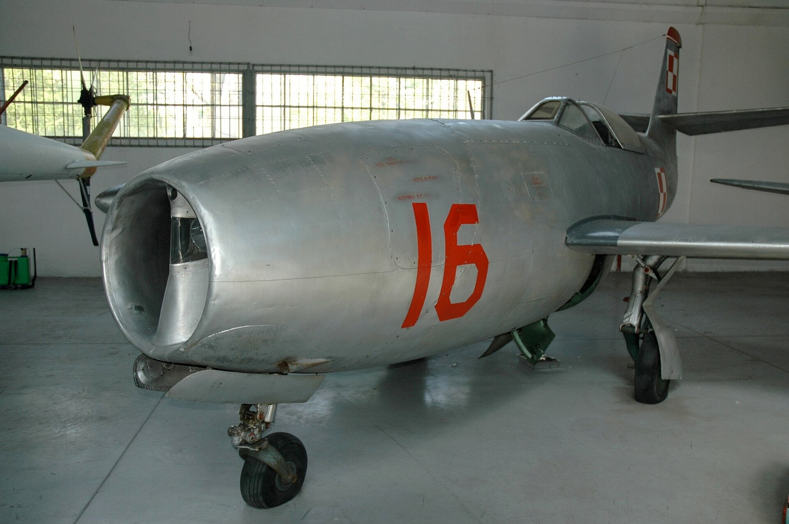 Preserved Yakovlev Yak-23 at the Polish Aviation Museum, Krakow. Photo: VargaA / Wikimedia Commons (CC BY-SA 4.0).