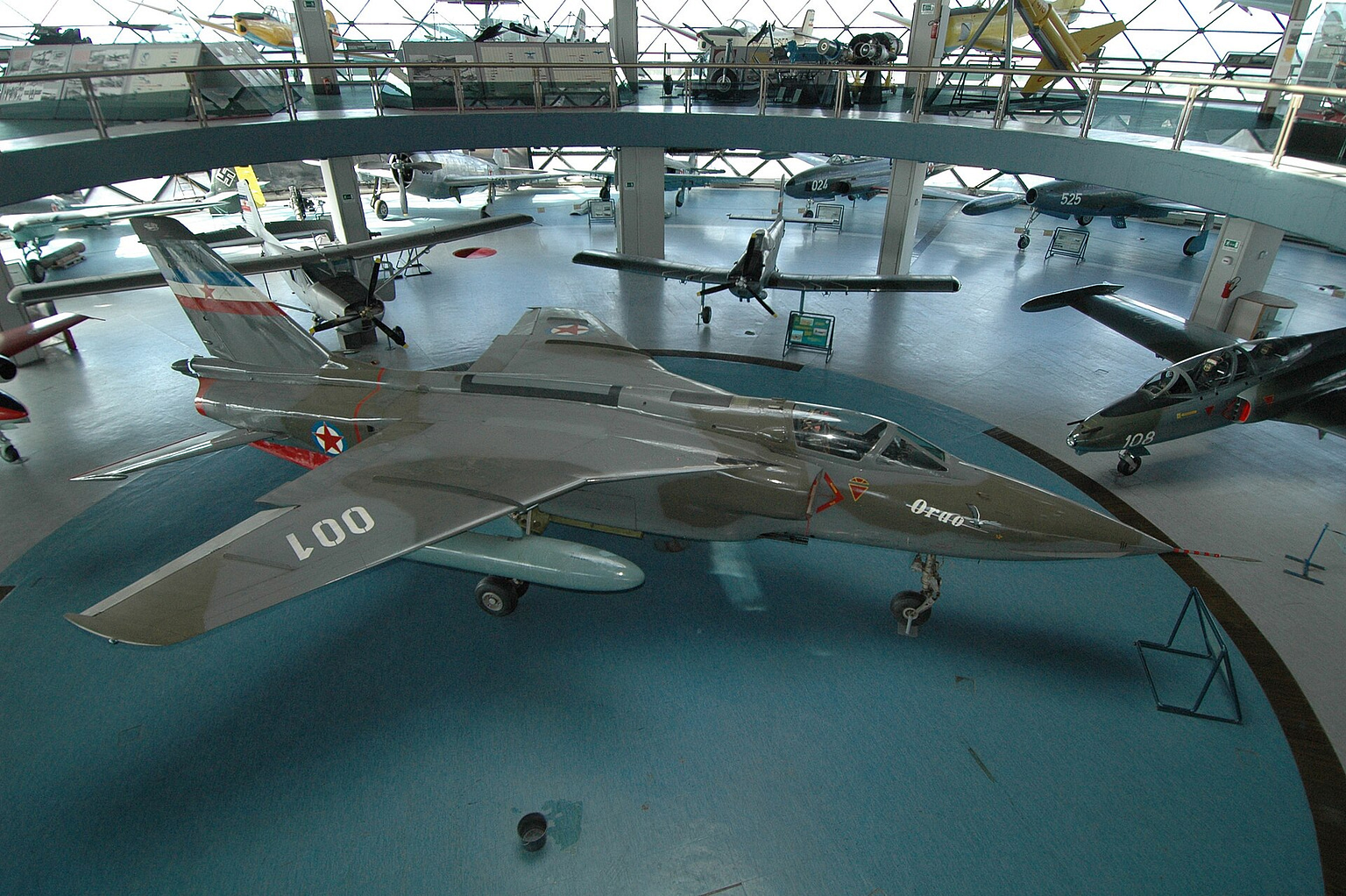 Soko J-22 Orao preserved at the Aeronautical Museum in Belgrade. Photo: Wikimedia Commons (CC BY 3.0).