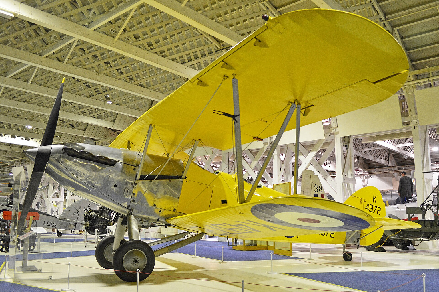 Preserved Hawker Hart Trainer K4972. Photo: Alan Wilson / Wikimedia Commons (CC BY-SA 2.0).
