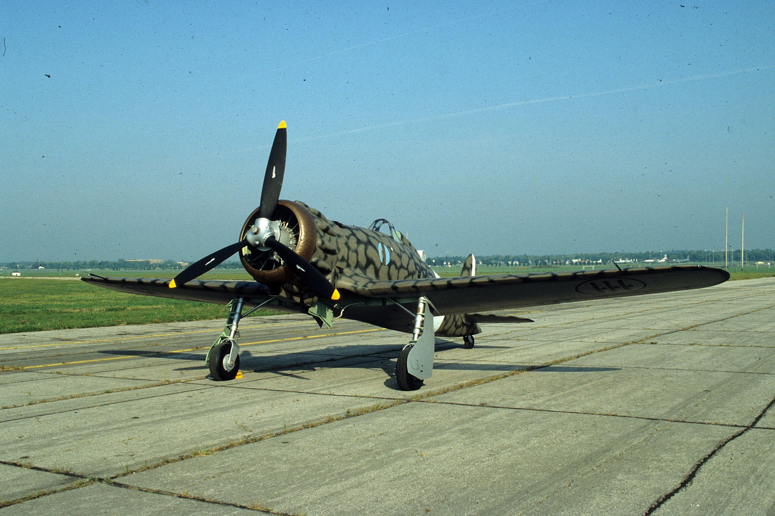 Macchi C.200 Saetta, US evaluation photograph. Public domain.