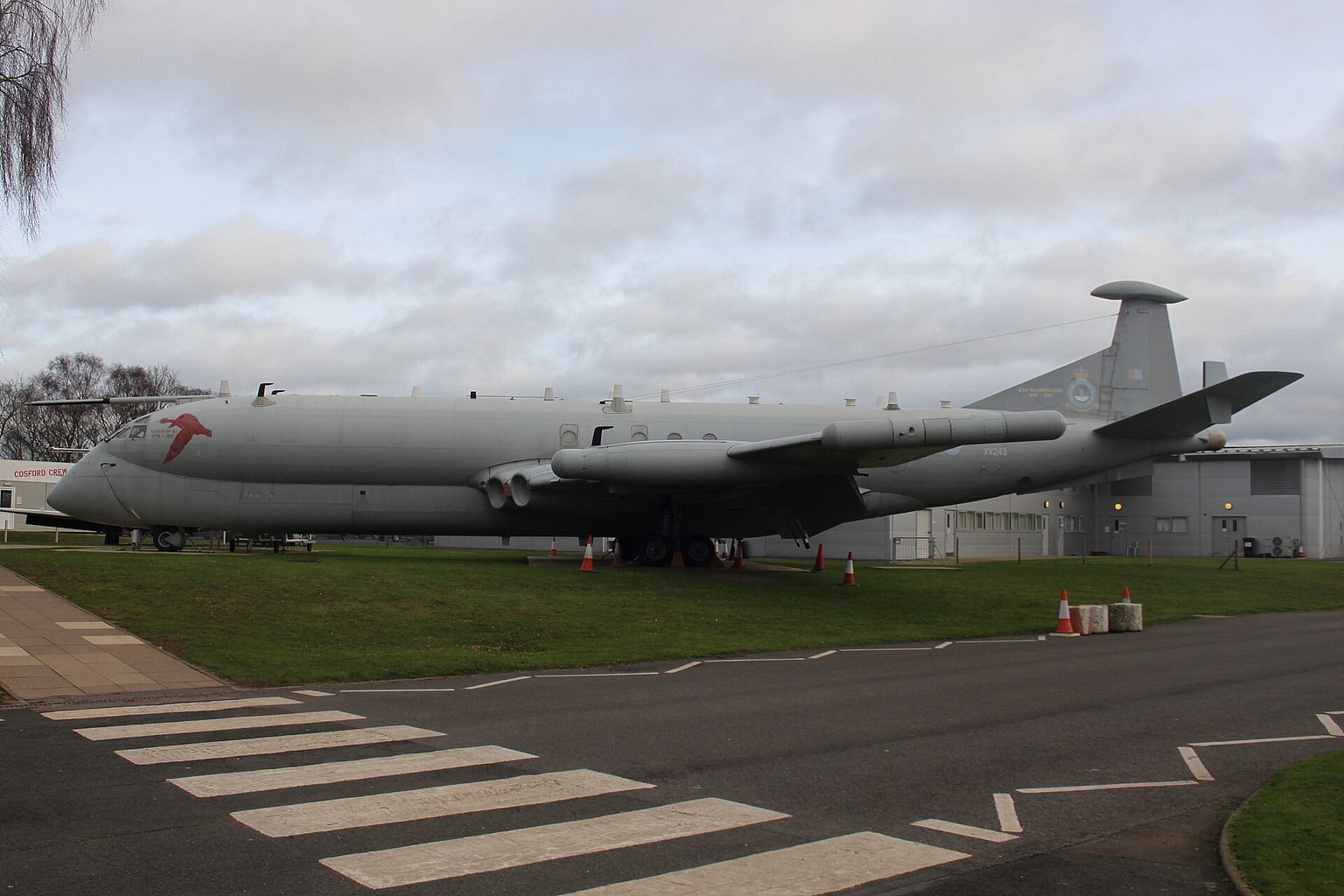 Preserved Nimrod R1 at the RAF Museum Cosford. Photo: Rodw / Wikimedia Commons (CC BY-SA 4.0).