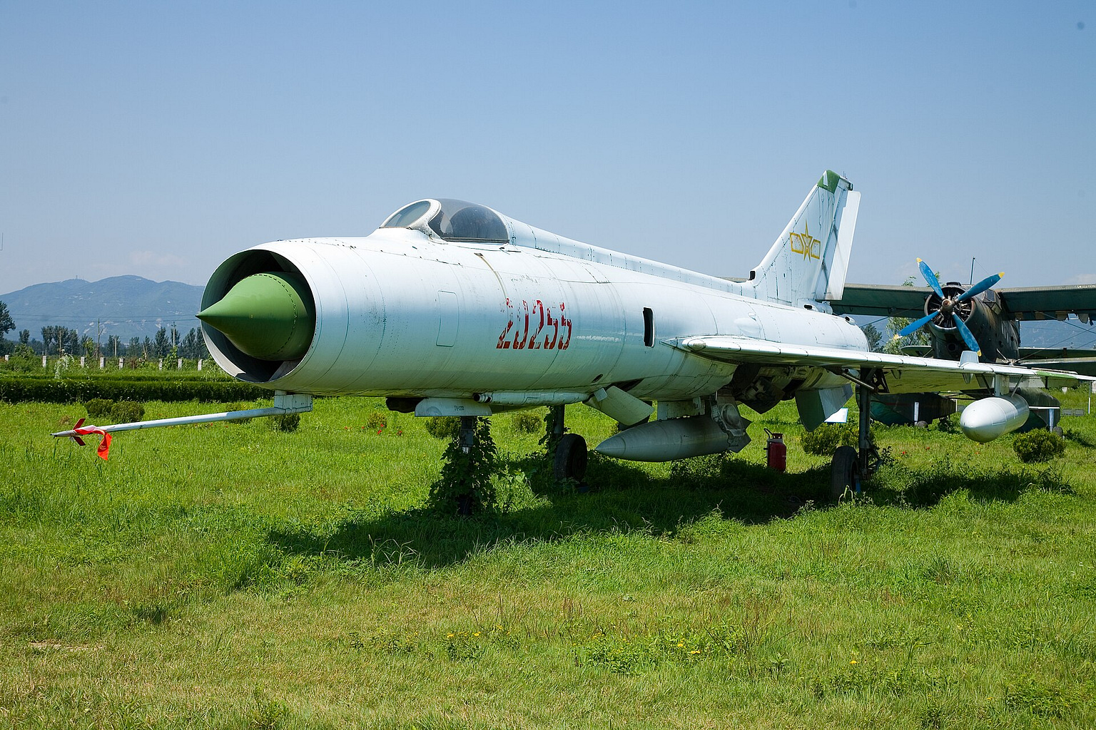 Shenyang J-8 Chinese interceptor, full profile