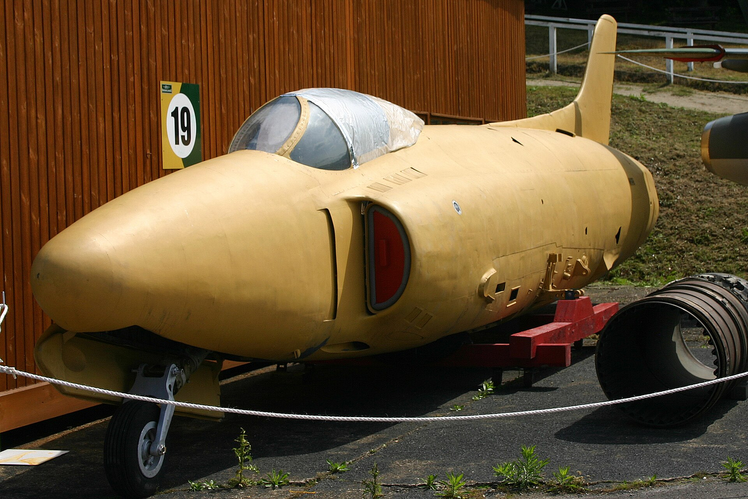 Supermarine Swift F.4 WK198, the airframe that set the world air speed record on 26 September 1953