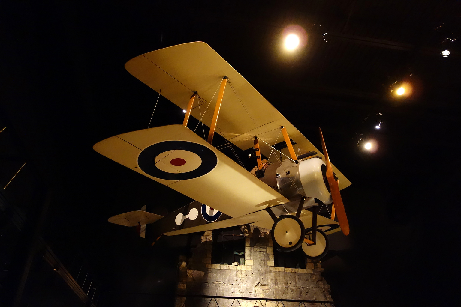 Sopwith Camel reproduction at the Wisconsin Veterans Museum