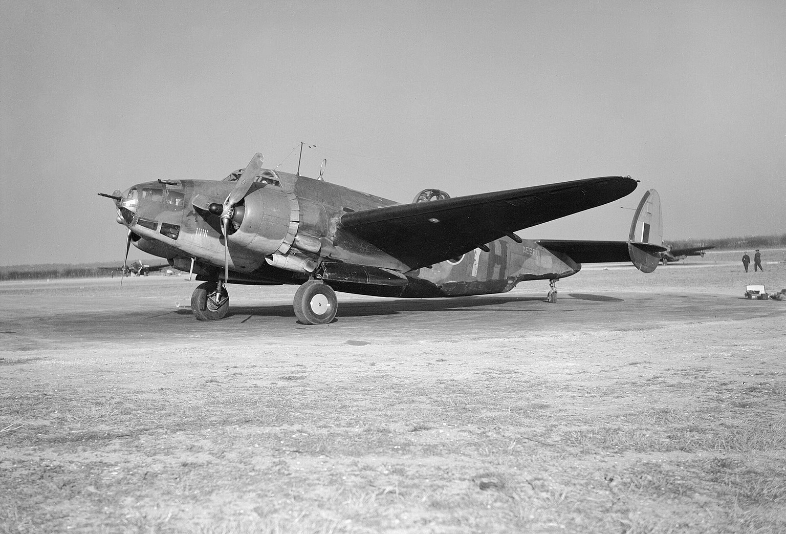 Lockheed Ventura Mk I of No. 21 Squadron RAF at Methwold. Photo: RAF official photographer / IWM, public domain.