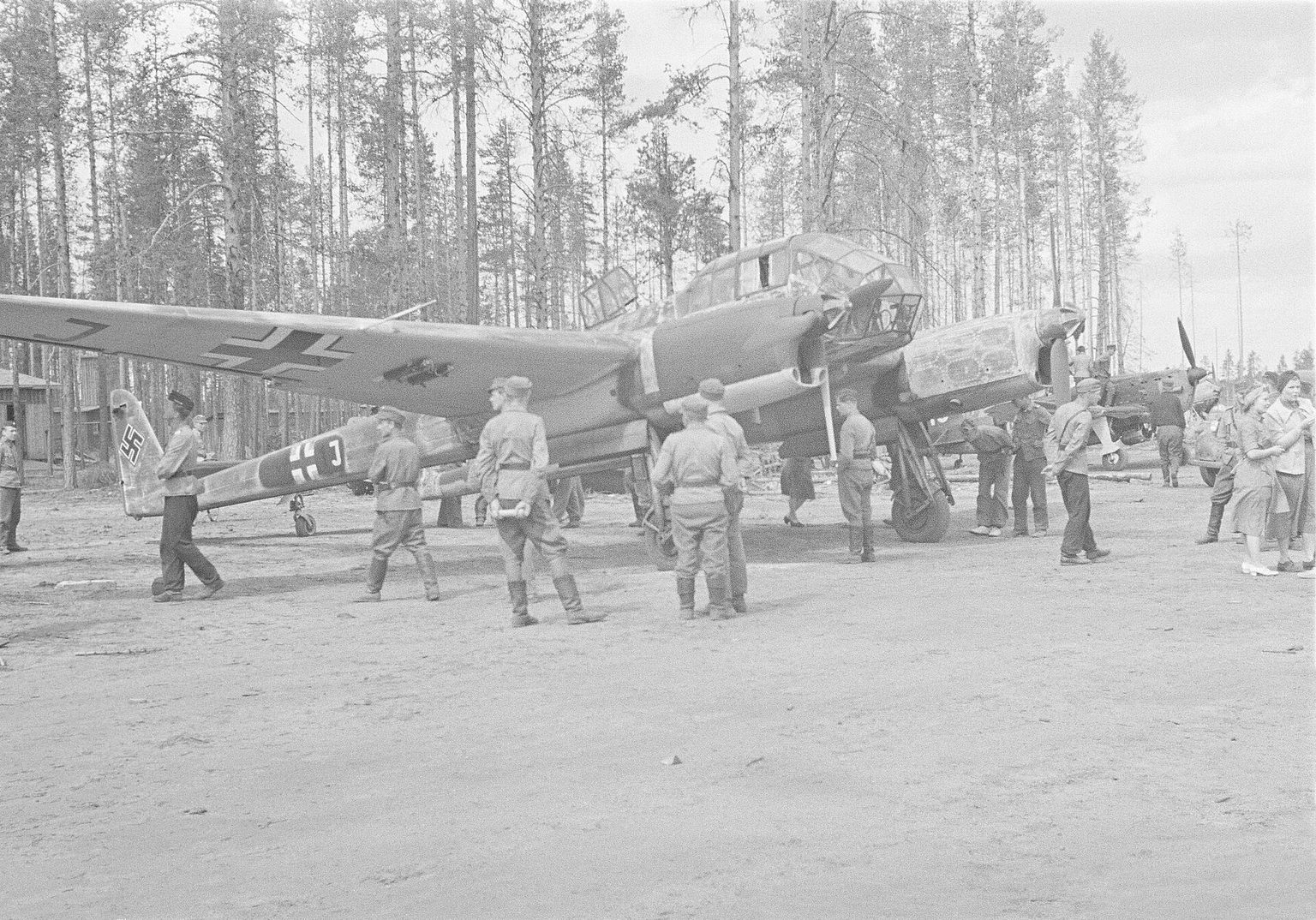 Focke-Wulf Fw 189A-3 Uhu. Photo: SA-kuva, public domain.