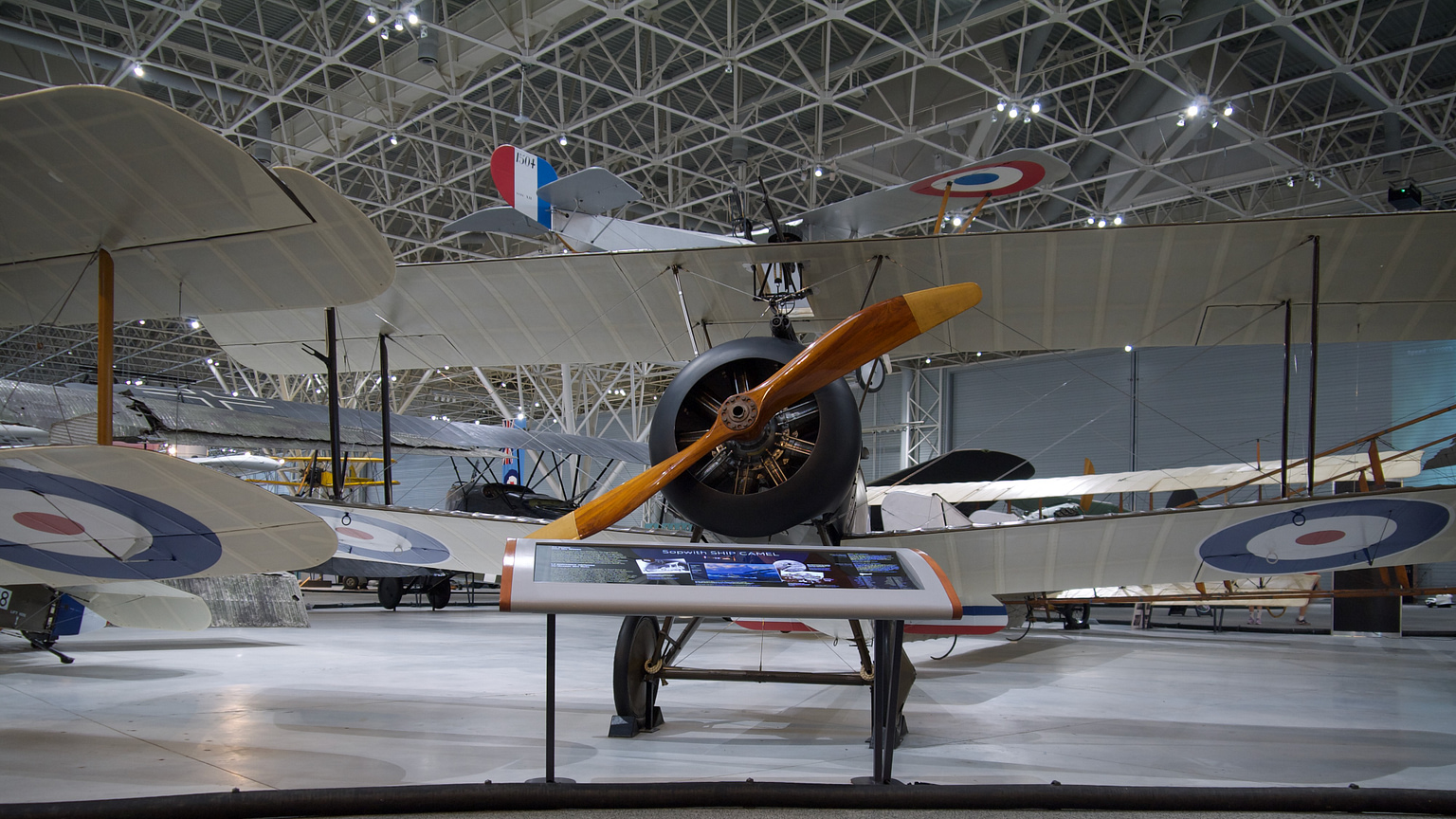 Sopwith 2F.1 Ship Camel N8156 at the Canada Aviation and Space Museum