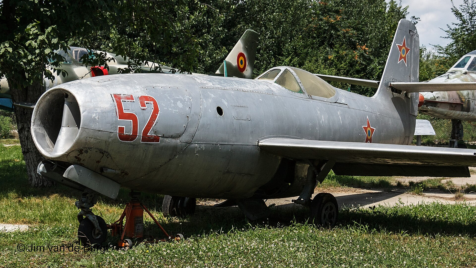 Yakovlev Yak-23 at the National Aviation Museum, Bucharest, Romania. Photo: Jim van de Burgt / Wikimedia Commons (CC0).