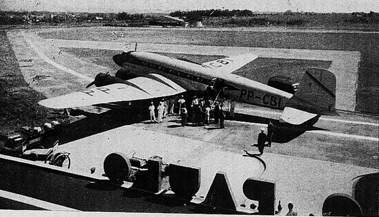 Brazilian Fw 200 Condor PP-CBI Abaitará at Congonhas, 1945