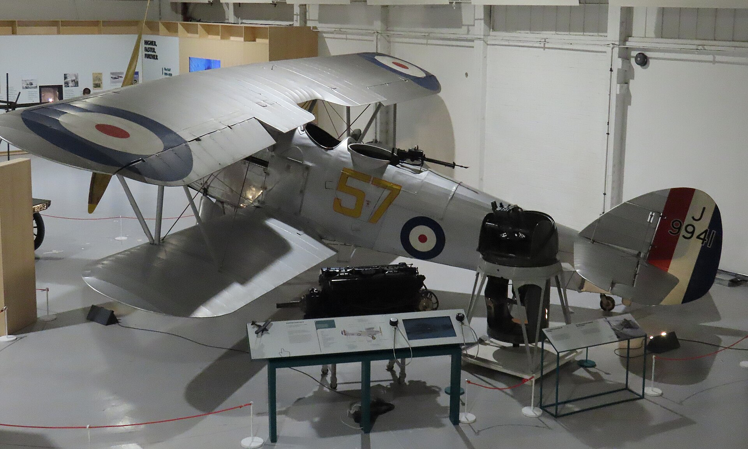 Preserved Hawker Hart at the RAF Museum, Hendon. Photo: Wikimedia Commons (CC BY-SA 4.0).
