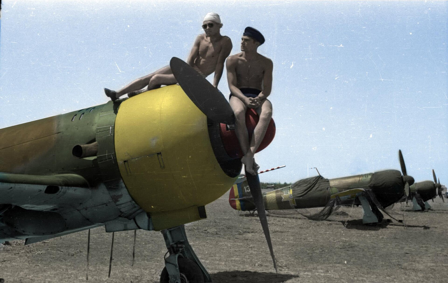 A preserved IAR 80 airframe in detail