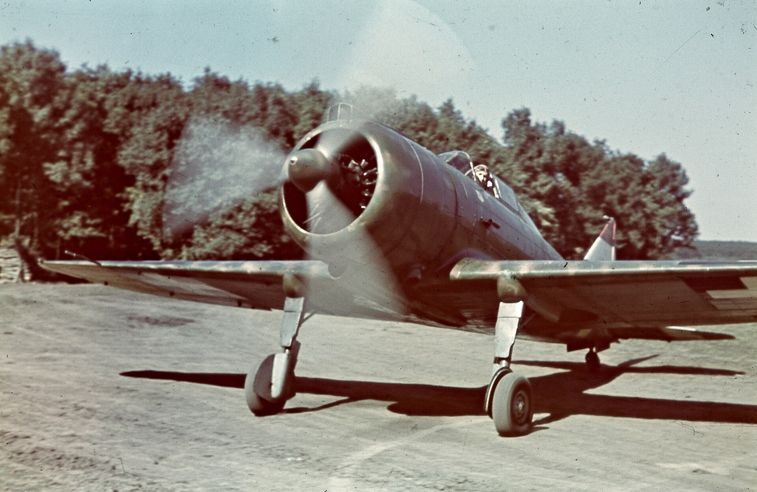 Hungarian Re.2000 Falco of the Magyar Királyi Honvéd Légierő.