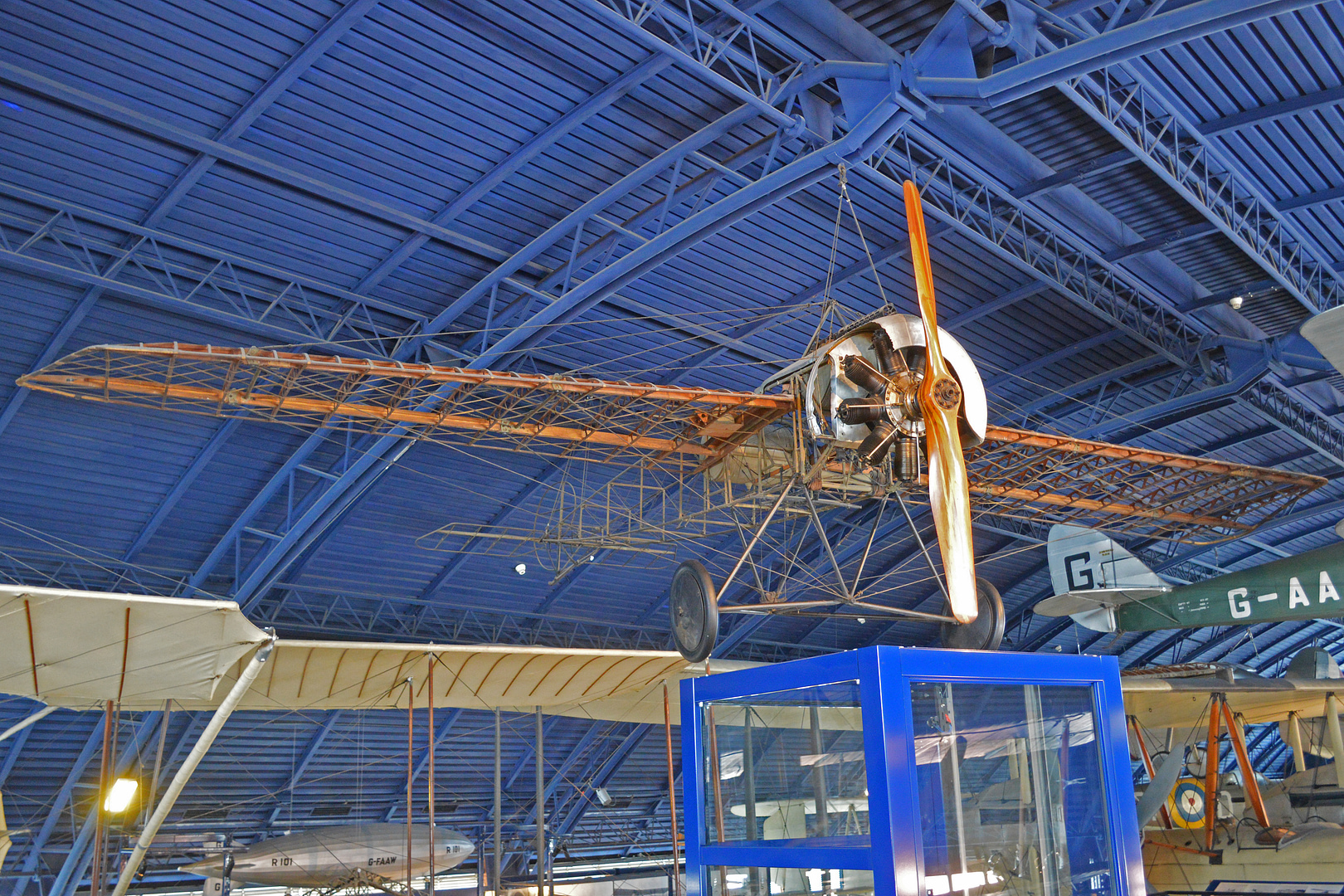 Fokker E.III Eindecker 210/16, the surviving original at the Science Museum, London