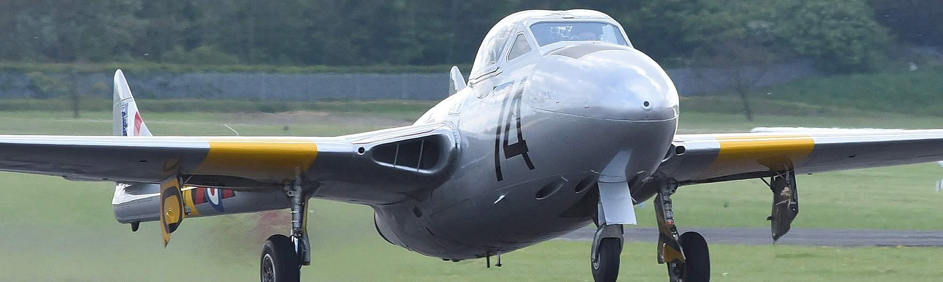 Jet Provost vuela en Londres