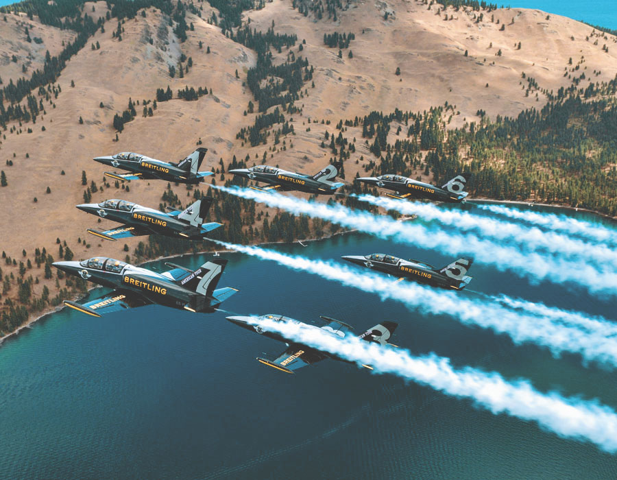 Fly with the Breitling Jet Team in a real jet in Dijon, France