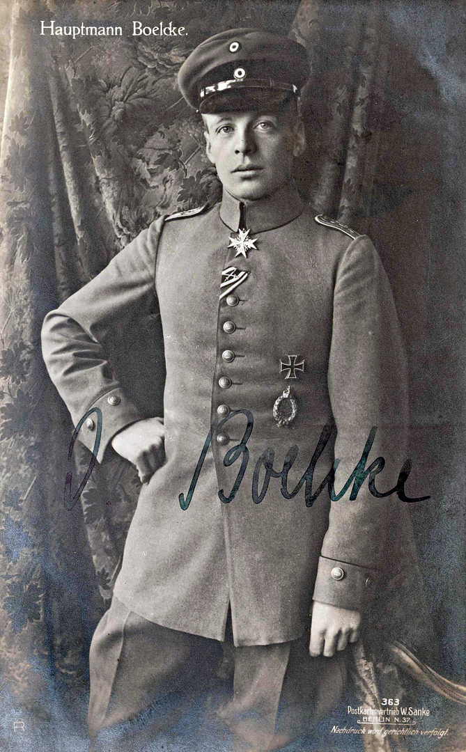 Oswald Boelcke portrait