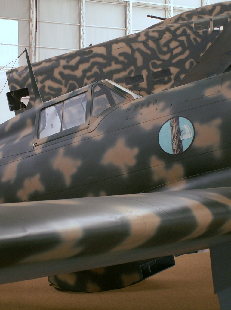 A Macchi C.202 Folgore at the Italian Air Force Museum, Vigna di Valle